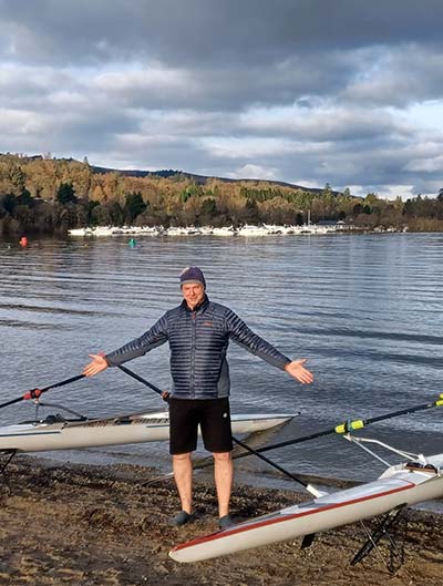 Jim Paton, owner of Pro Rowing